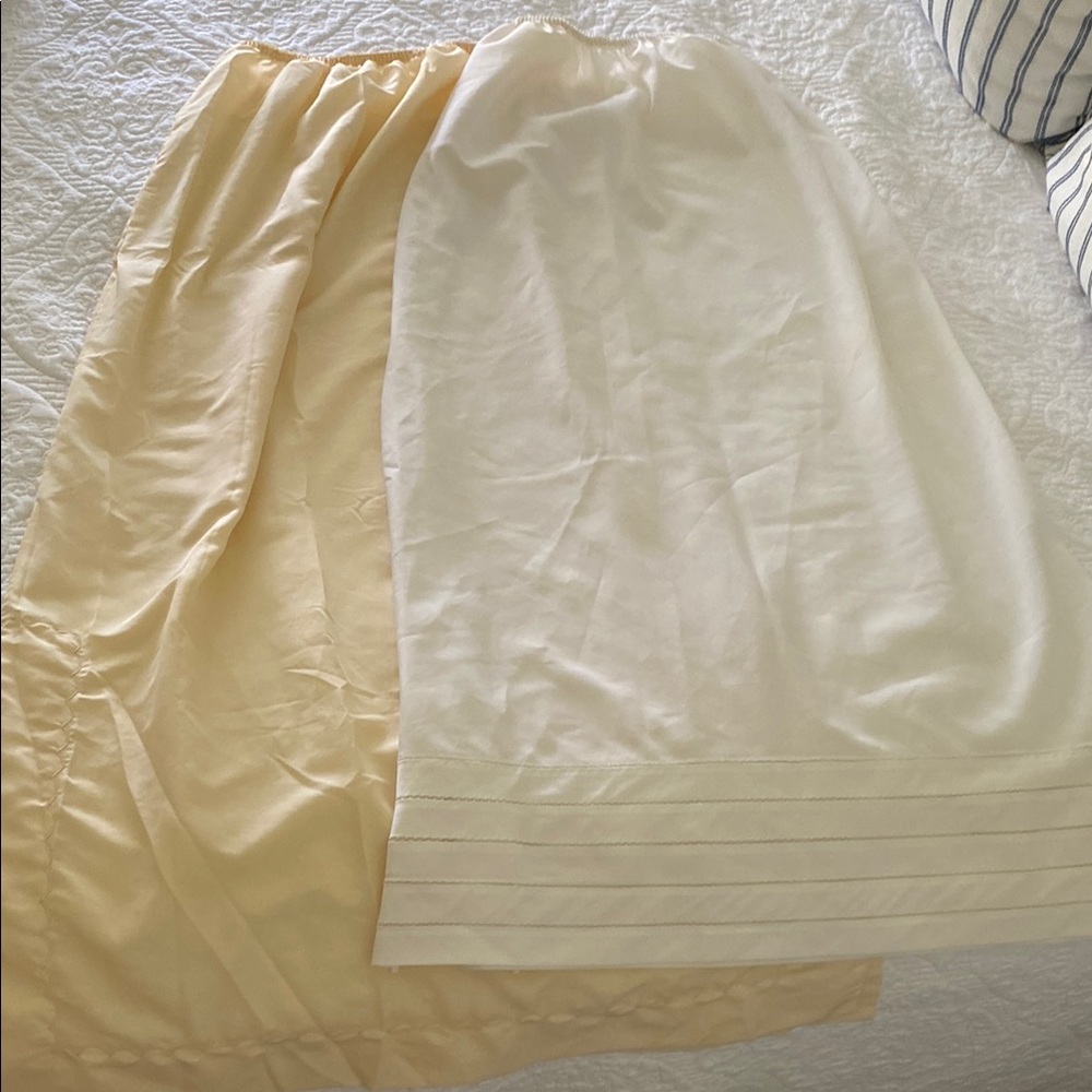 Bundle of 2 vintage half slips by Saks Fifth Avenue and Lord & Taylor